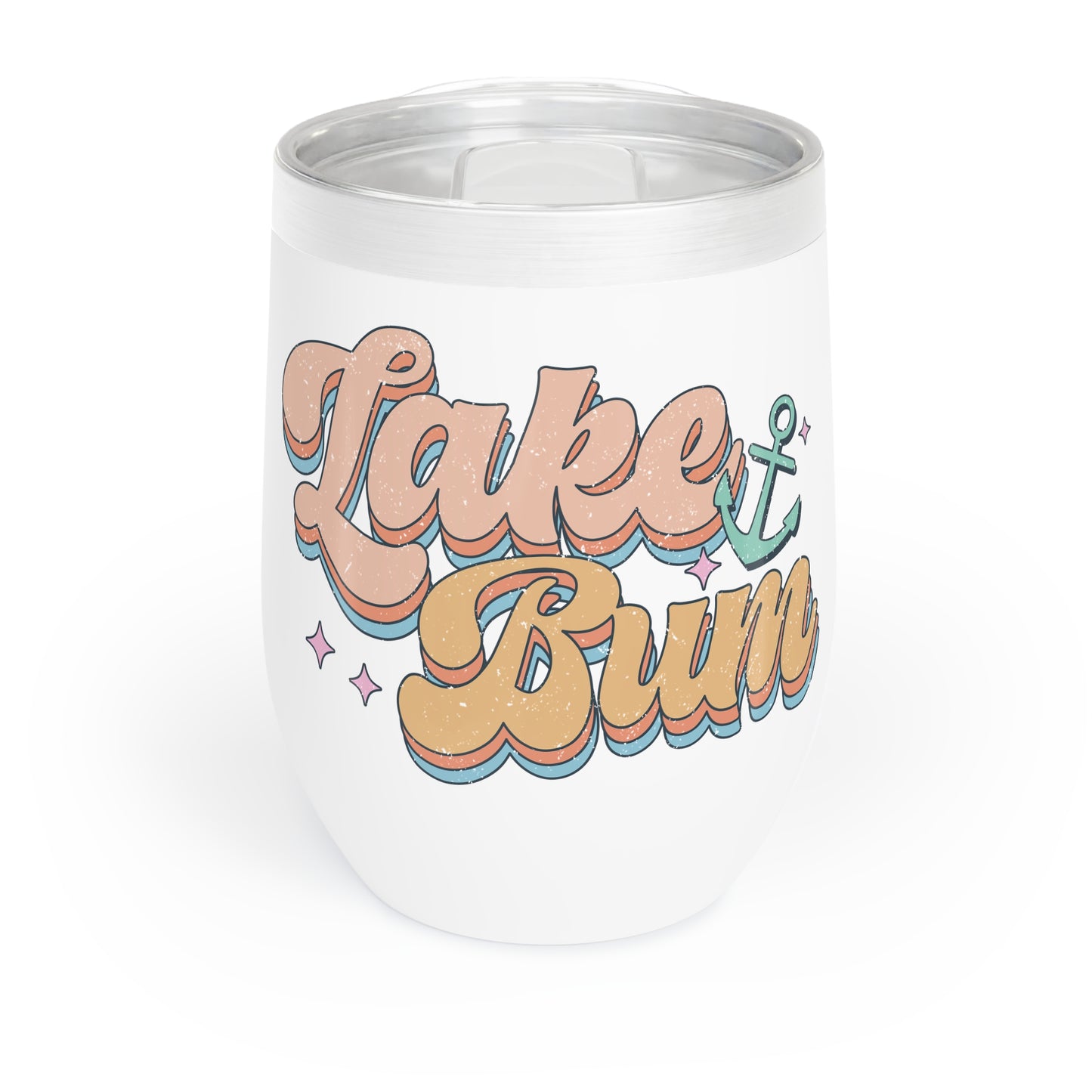 Lake Bum Wine Tumbler