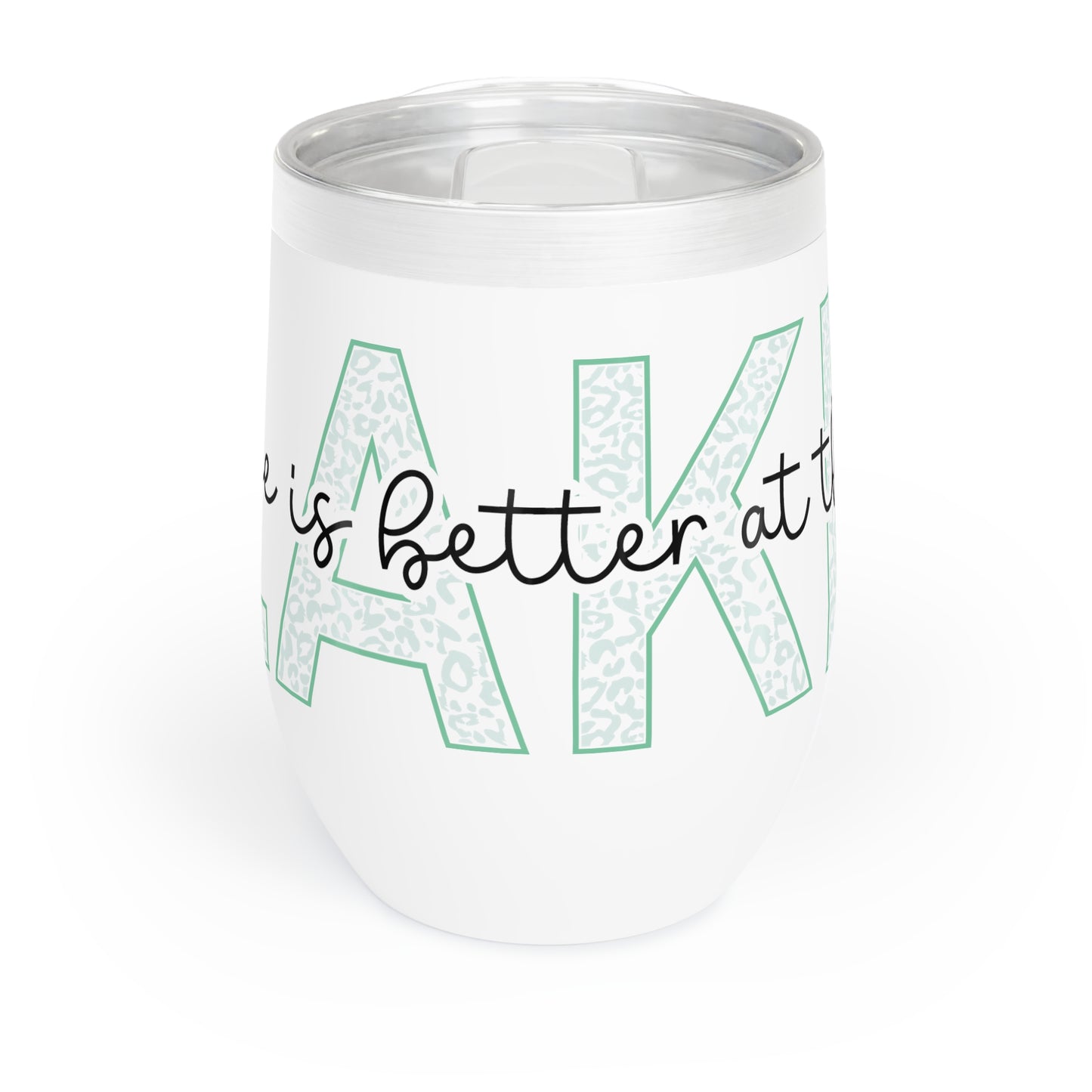 Life is Better at the Lake Wine Tumbler