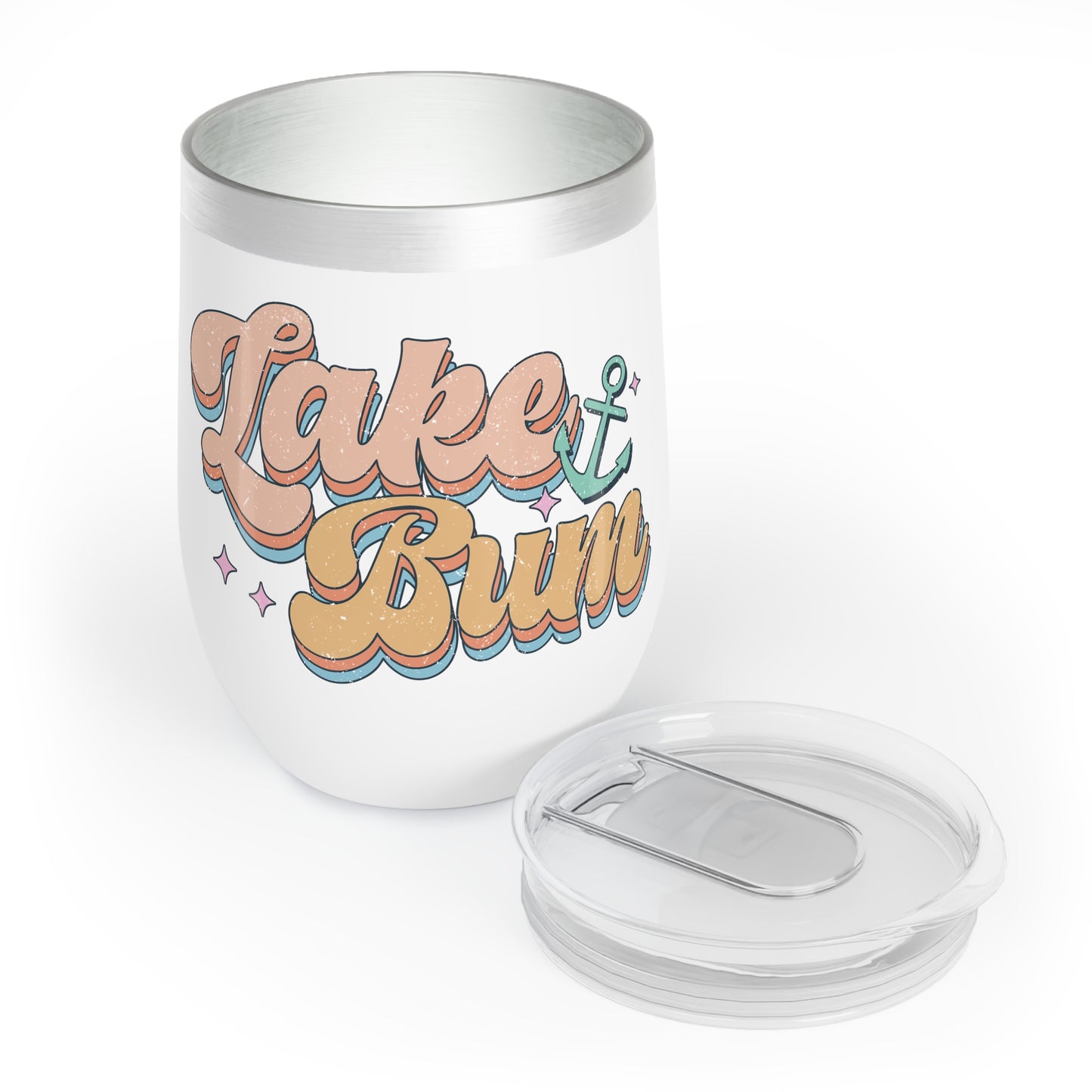 Lake Bum Wine Tumbler