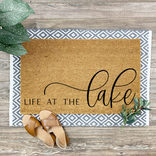 Life At The Lake Doormat