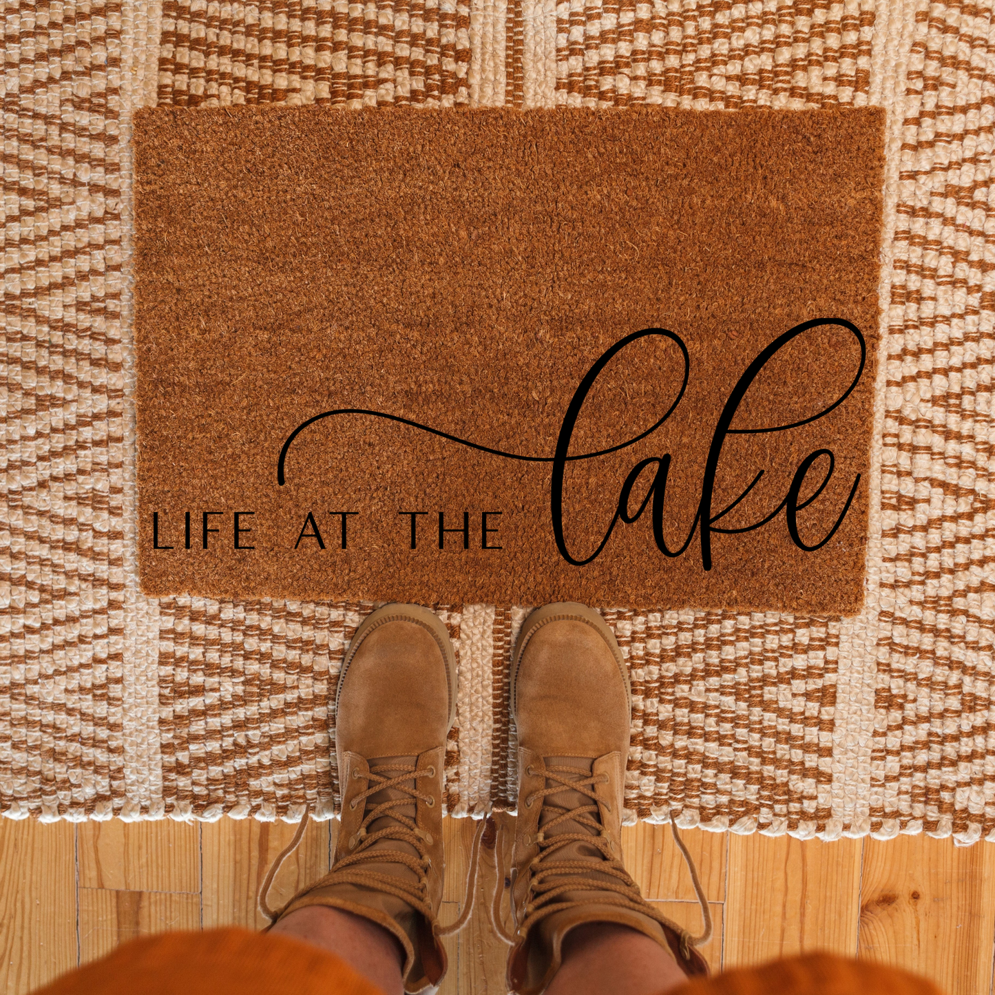 Life At The Lake Doormat