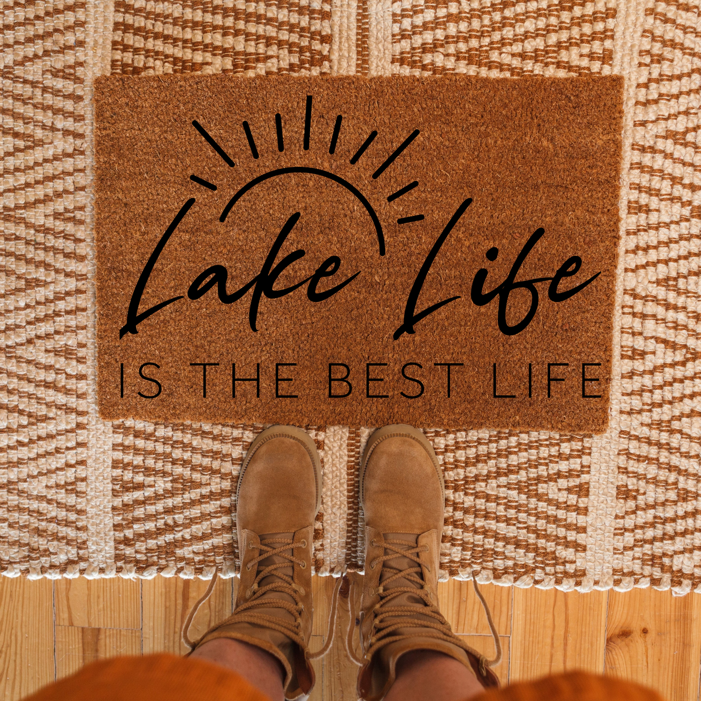 Lake Life Is The Best Life Doormat