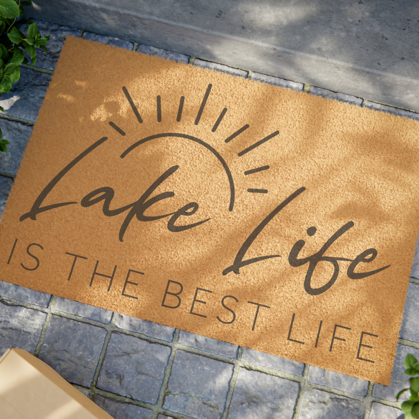 Lake Life Is The Best Life Doormat