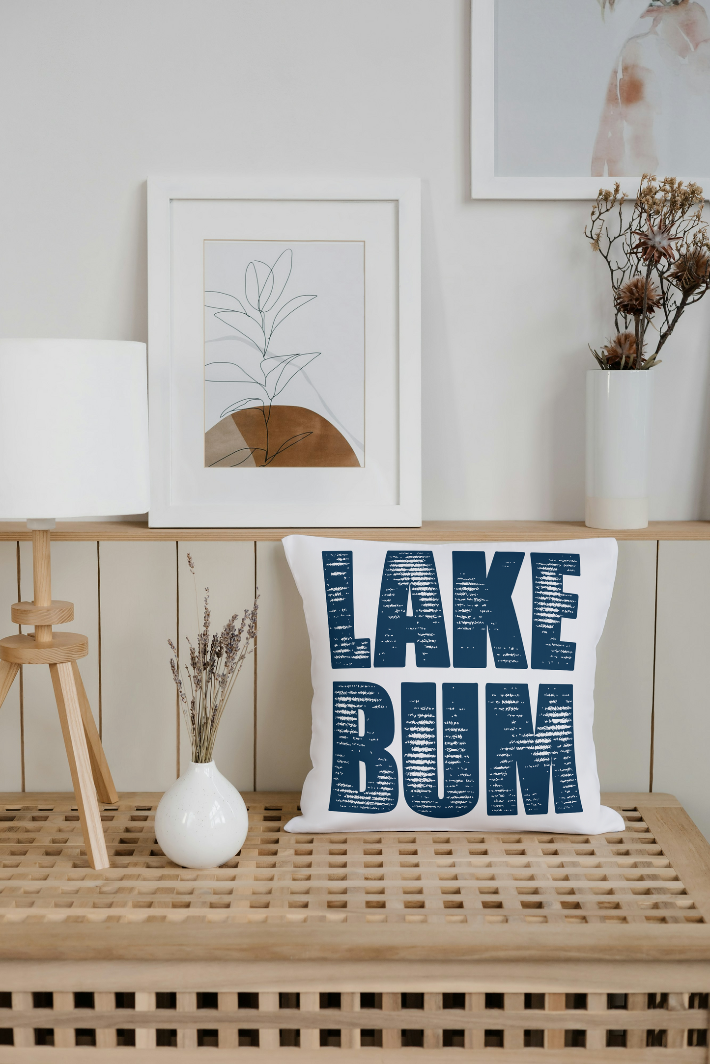 Lake Bum Pillow